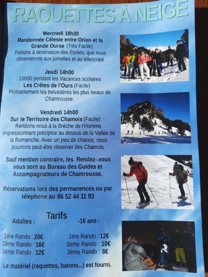 La Petite Foret Chamrousse 1700 Eksteriør billede